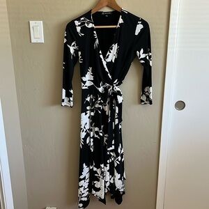 INC International Concepts Floral Wrap Dress